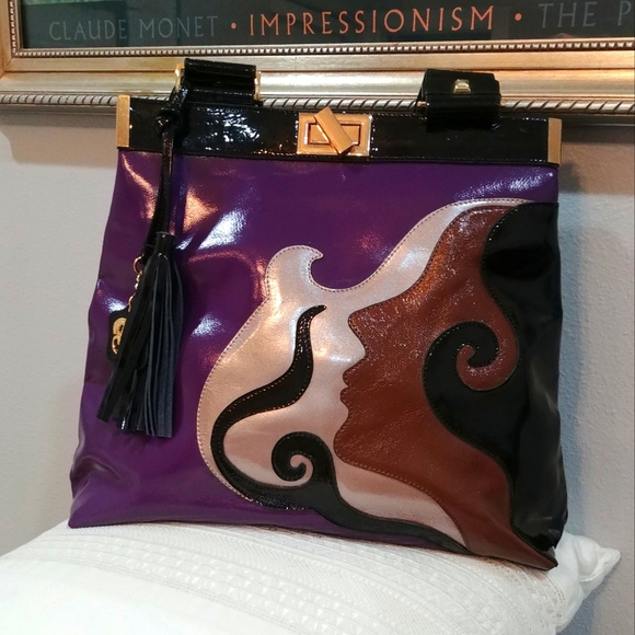 Rare! Sharif face design handbag